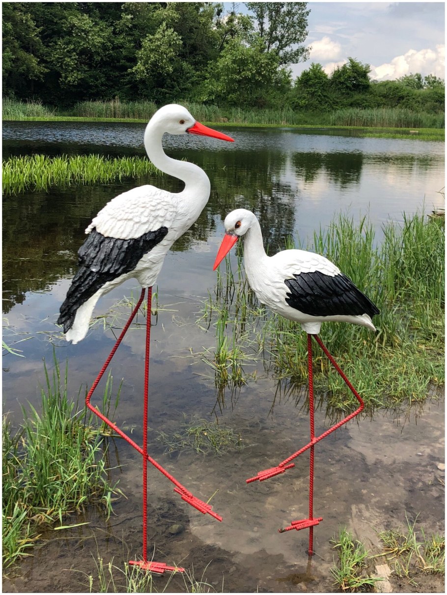 Аист для дачи садовые фигуры