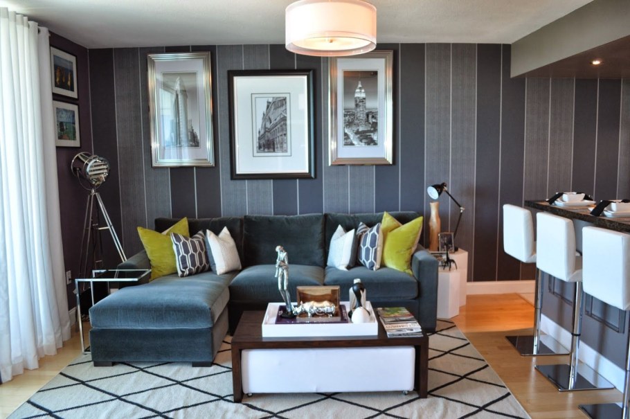 Сочетание серого в интерьере