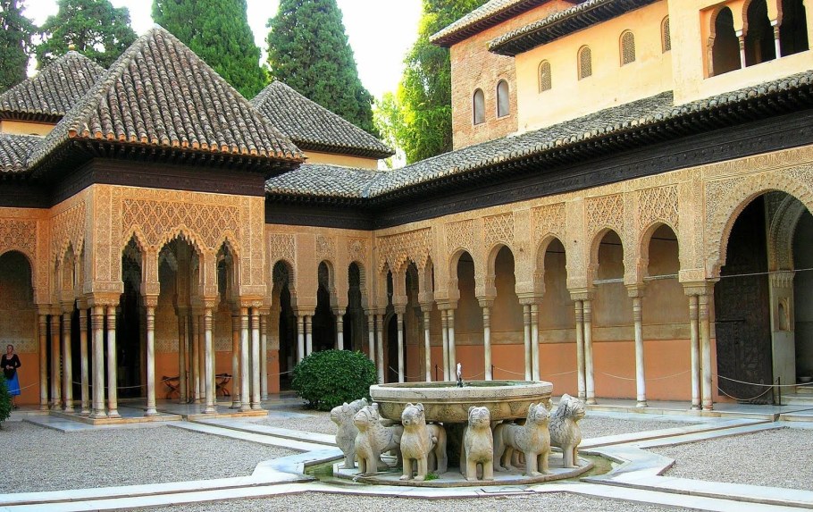 Ансамбль дворец Альгамбра в