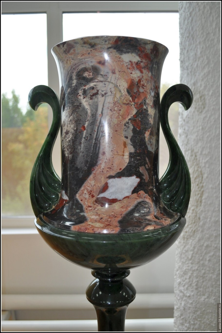 Уральская яшма в Эрмитаже