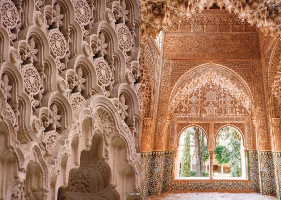 Дворец Гранада Альгамбра арка