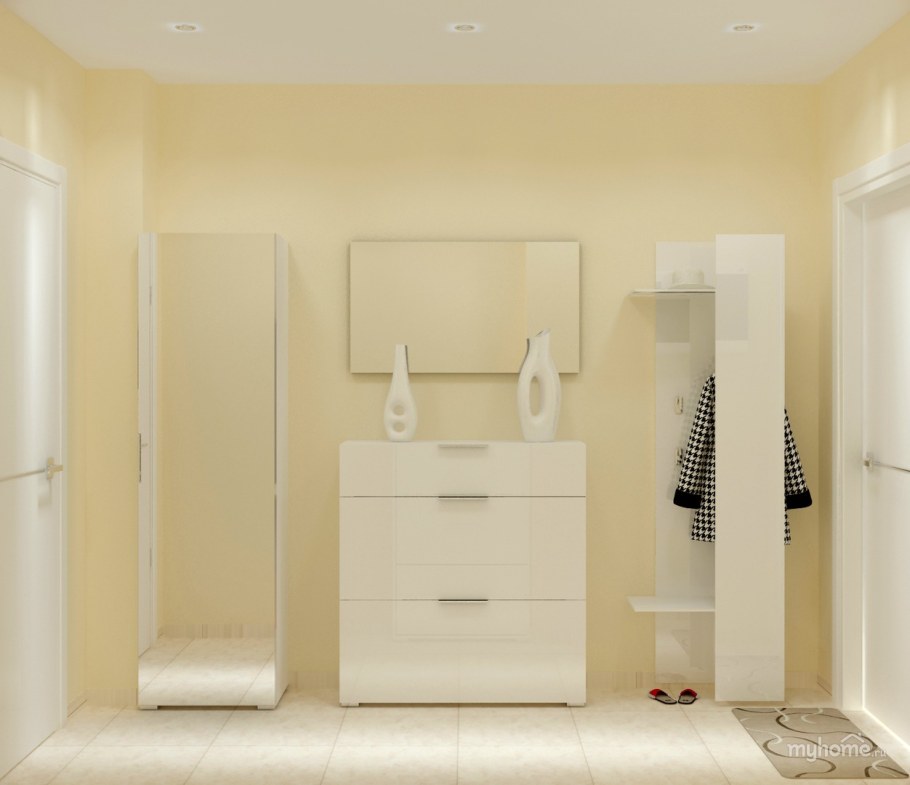 Прихожая Лайт 1800 с навесной тумбой