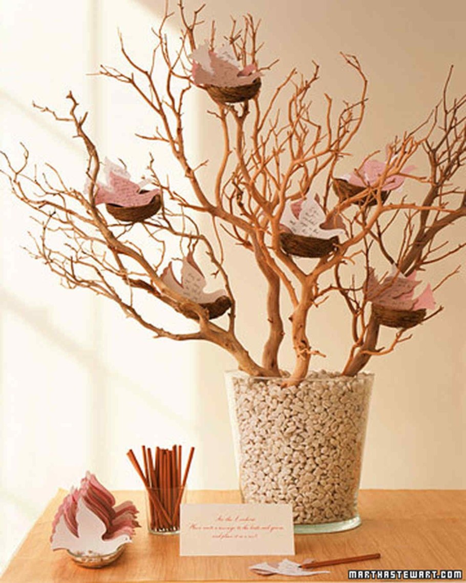 Композиции из веток деревьев