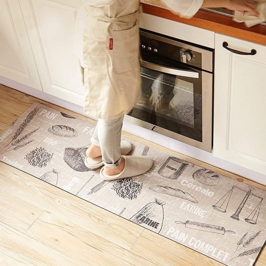 Söllinge Соллинге ковер безворсовый, серый65x150 см