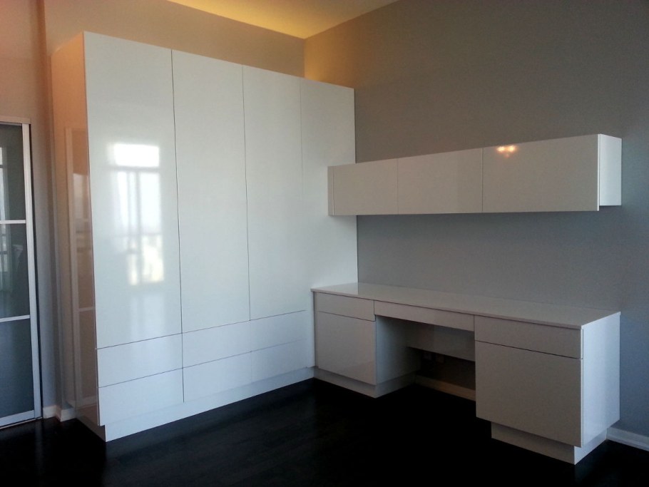 Мебель из белого ЛДСП Эггер