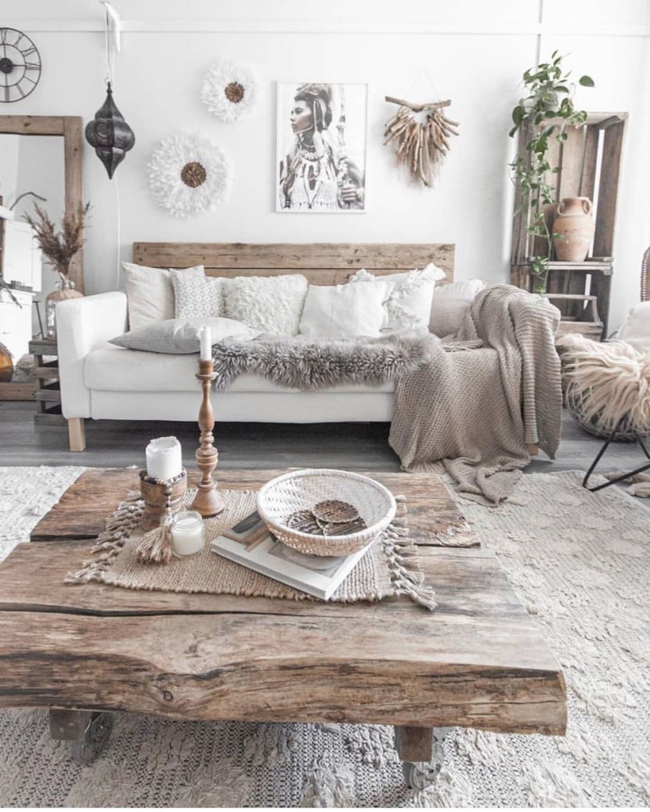 Эко-Сканди- бохо интерьер