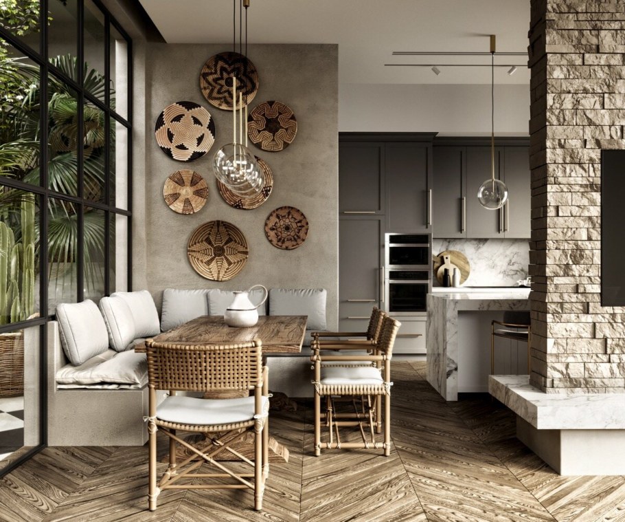 Скандинавский бохо лофт