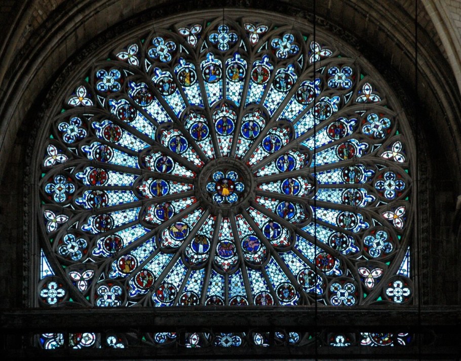 Шартрский собор окно роза