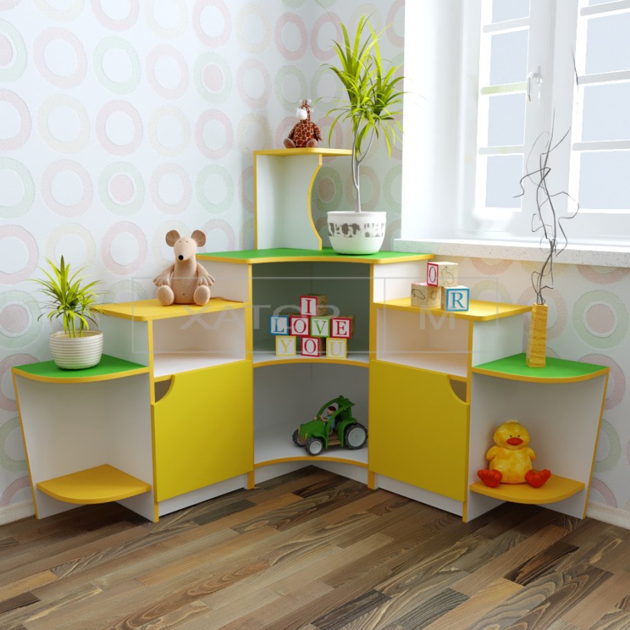 Мебель для игрушек в детском саду