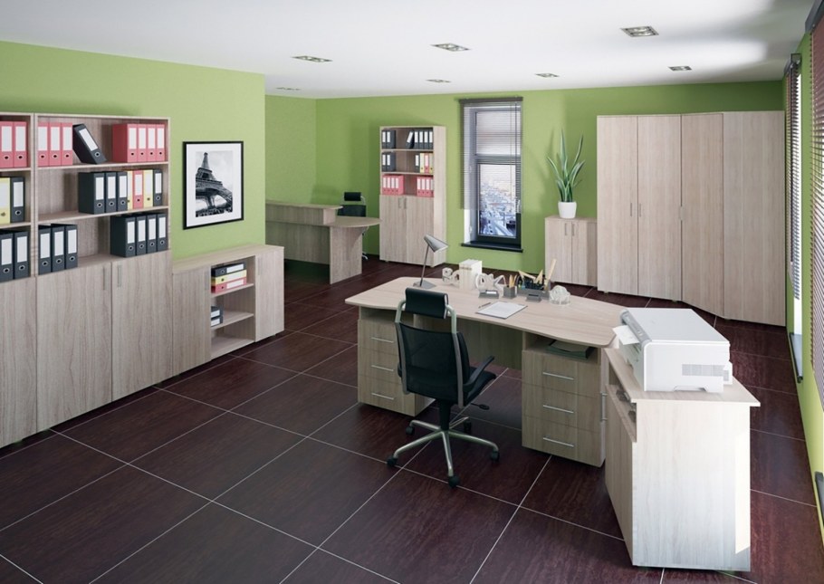 Офисная мебель агат ясень шимо