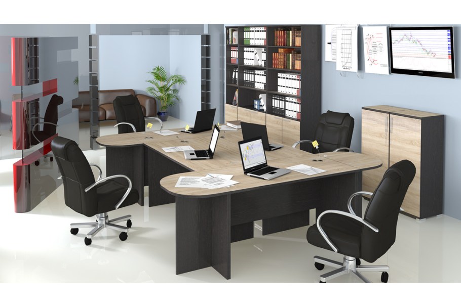 Набор мебели для офиса успех 2 ПМ 184.03.00.000