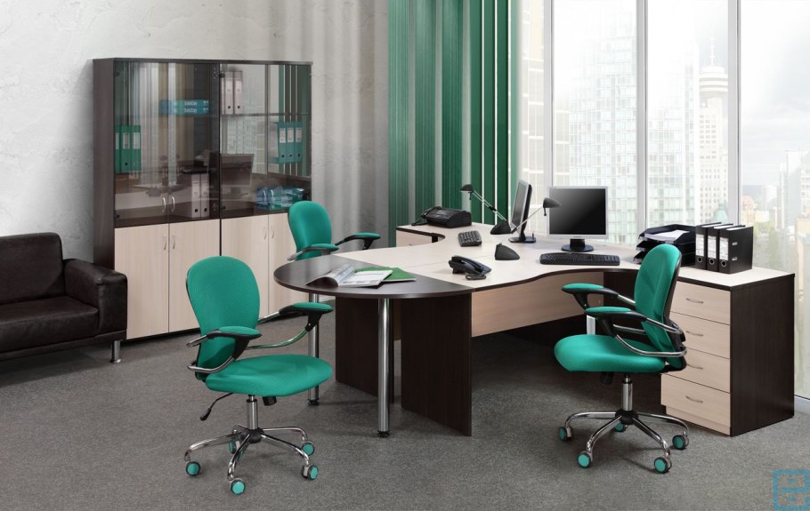 Офисная мебель дуб Кронберг