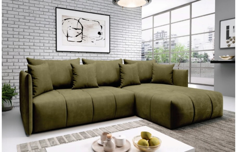Современные угловые диваны
