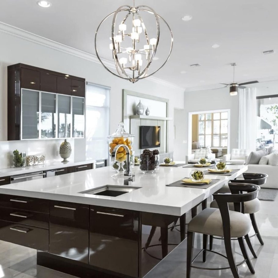 Красивые стильные кухни