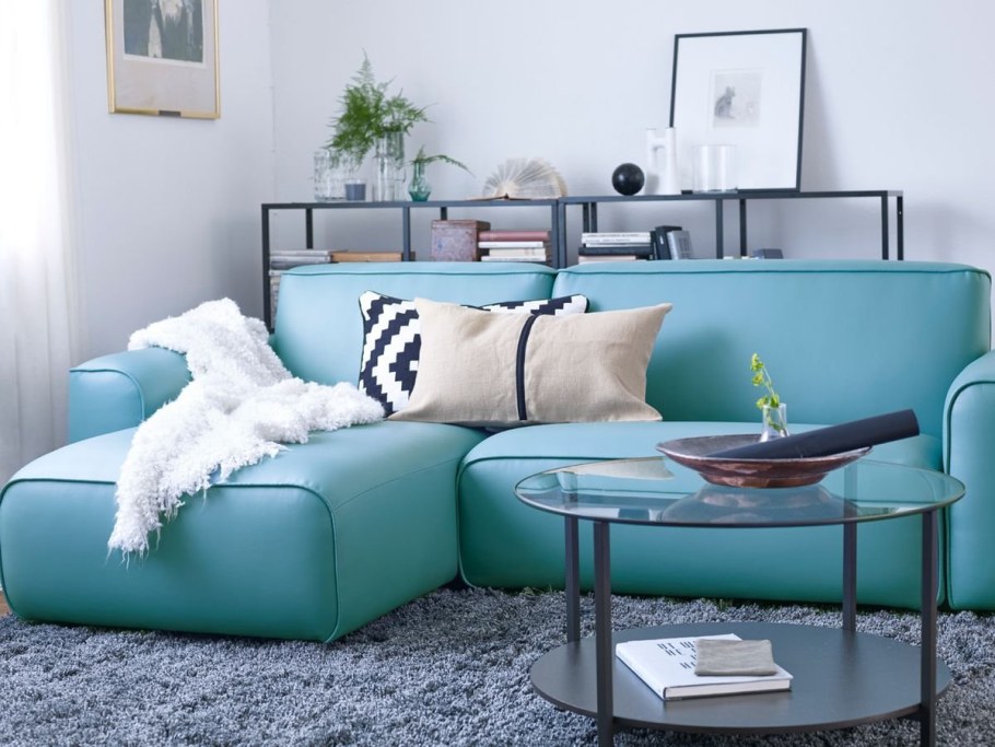 Диван икеа бирюзовый