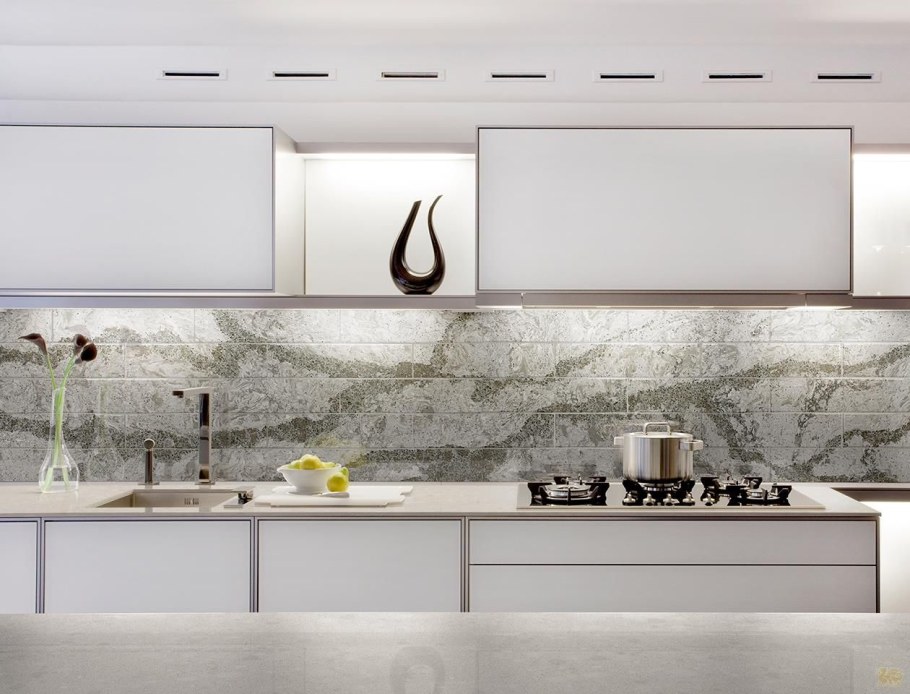 Кварц агломерат фартук