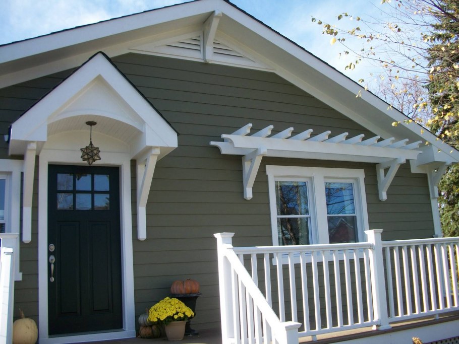 В какой цвет покрасить дом снаружи