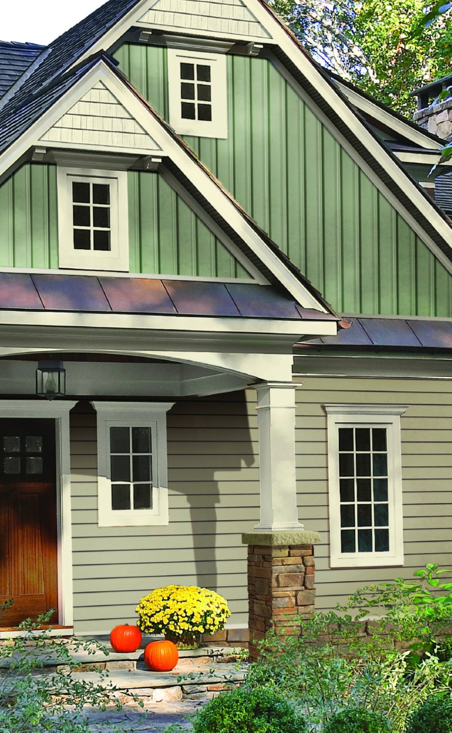 Сайдинг Docke олива