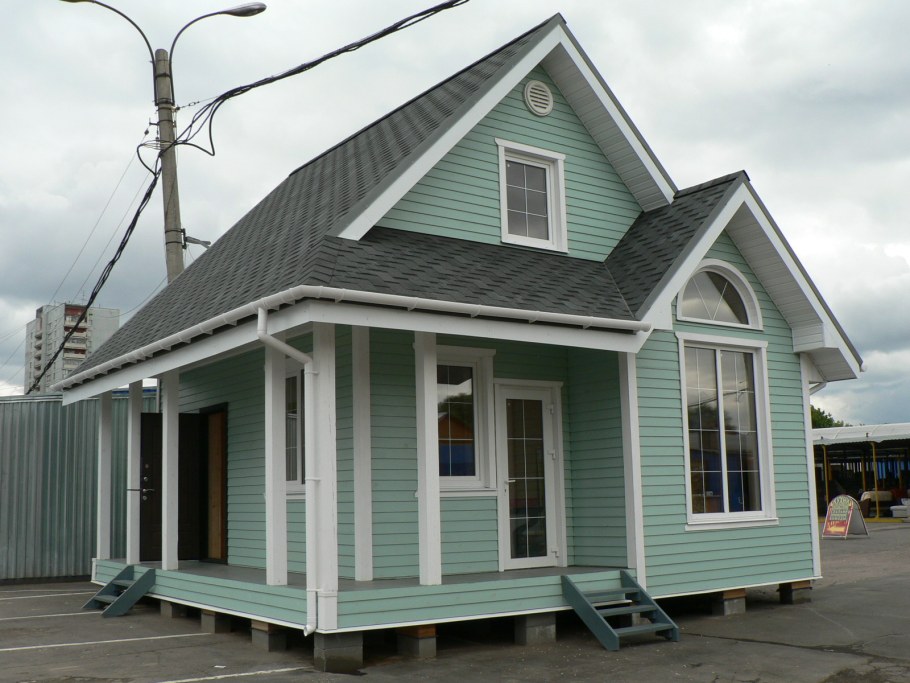 Цвета деревянных домов