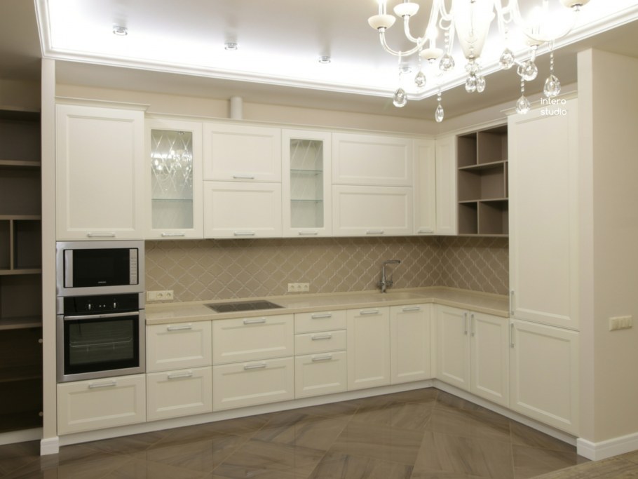 Кухни эмаль матовая классика