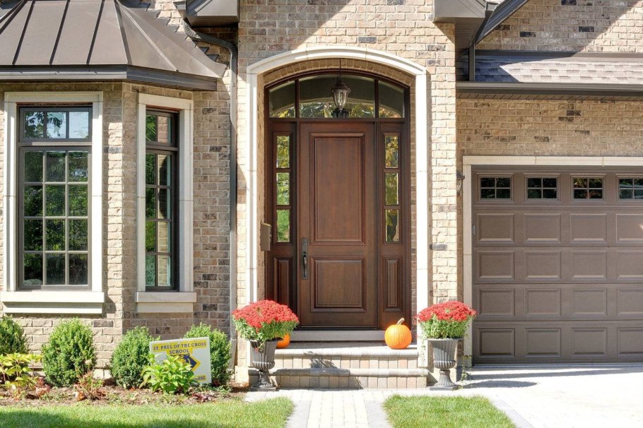 Входная группа тамбур загородный дом