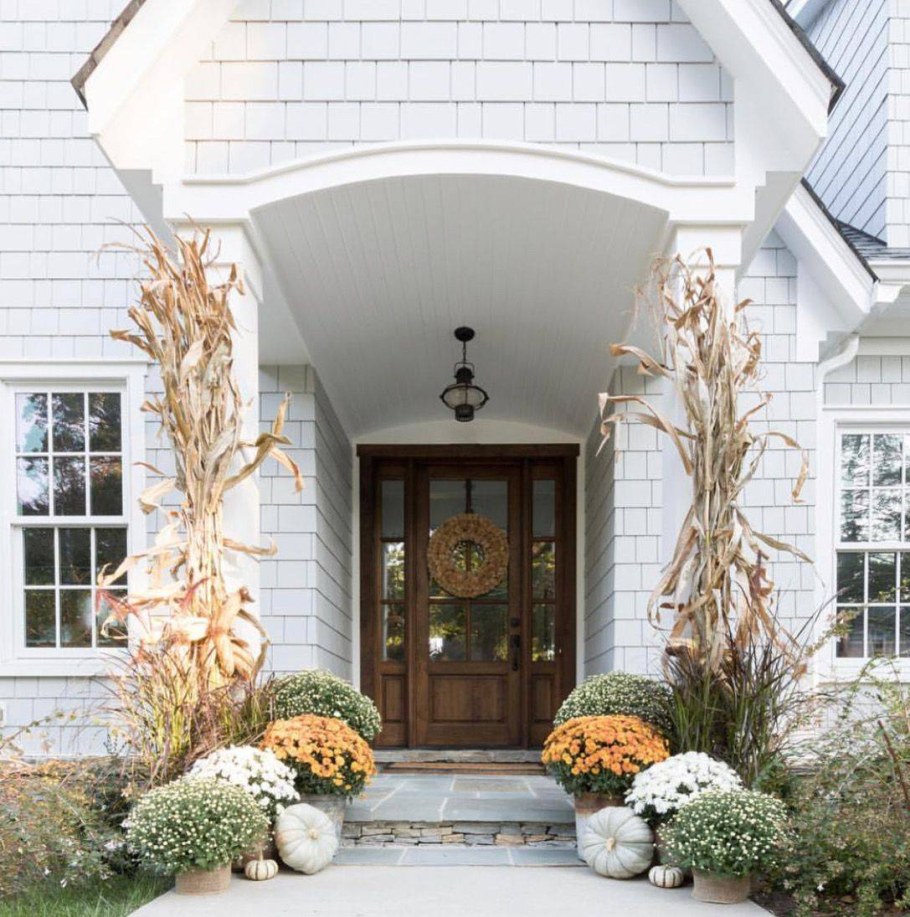 Декор крыльца в частном доме