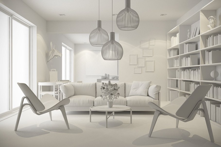 Визуализация интерьера в 3d Max