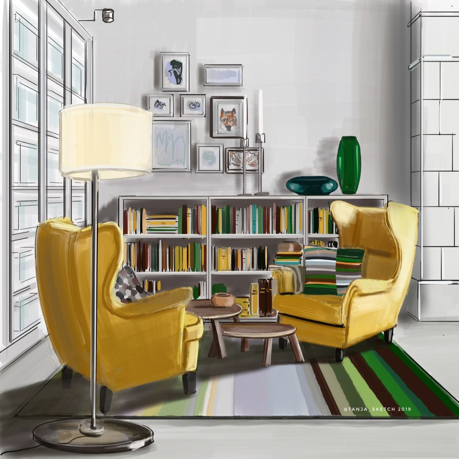 Иллюстратор для дизайнеров интерьера