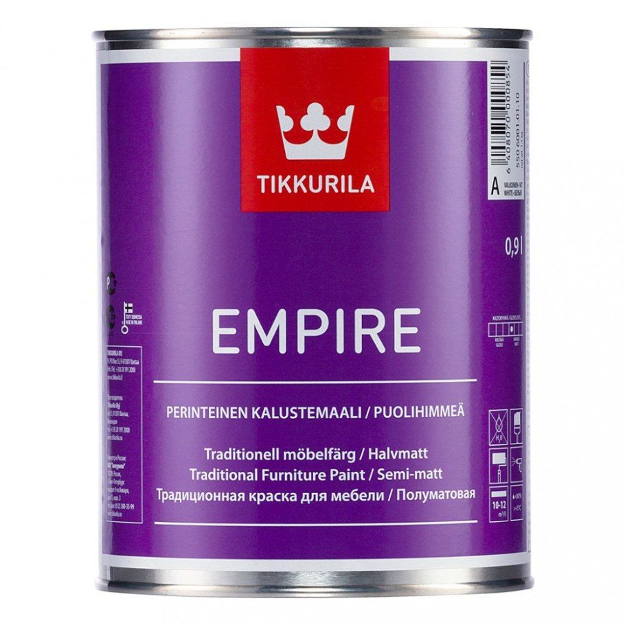 Краска для мебели Empire 0.9л а