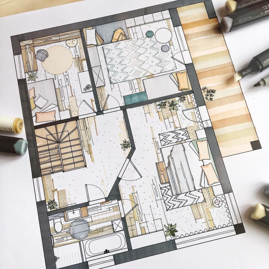 Проектирование интерьера