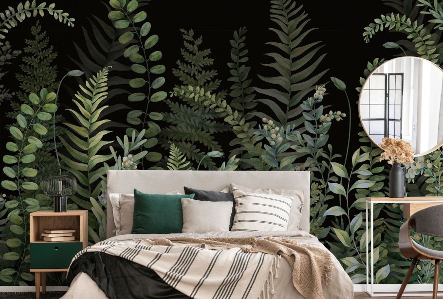 Фотообои папоротник на стену