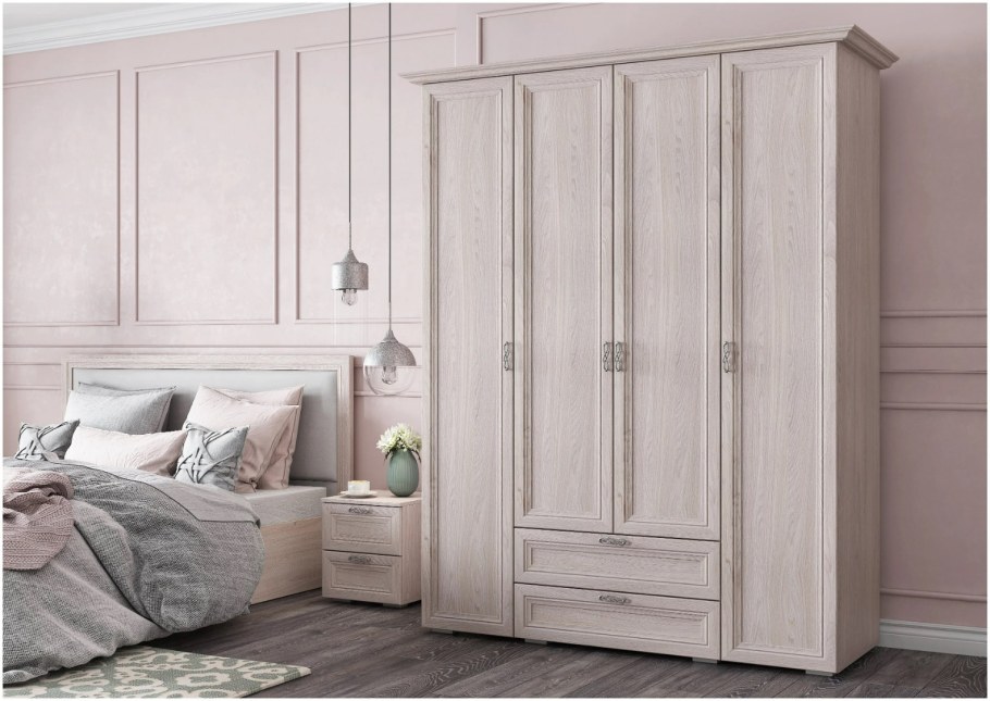 Шкаф Александрия 4-х створчатый