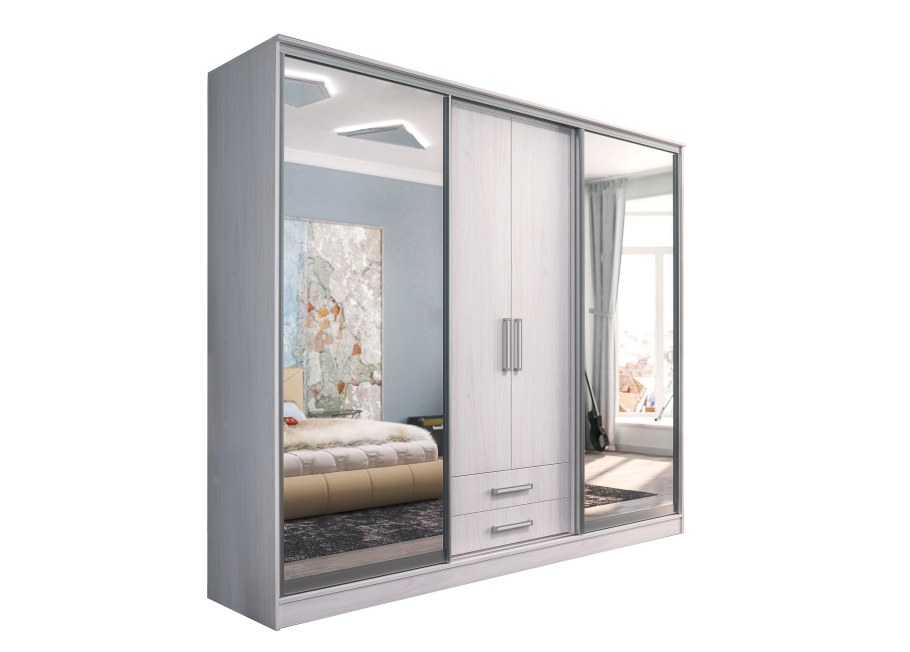 Шкаф-купе 20 ясень Анкор светлый св мебель