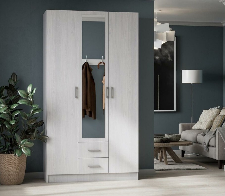 Шкаф трио Стендмебель ясень шимо