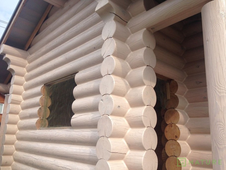 Тиккурила 5064 оцилиндрованного бревна