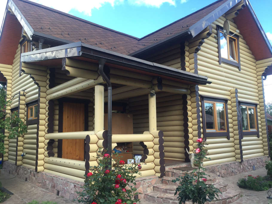 Тиккурила 5062 оцилиндрованного бревна