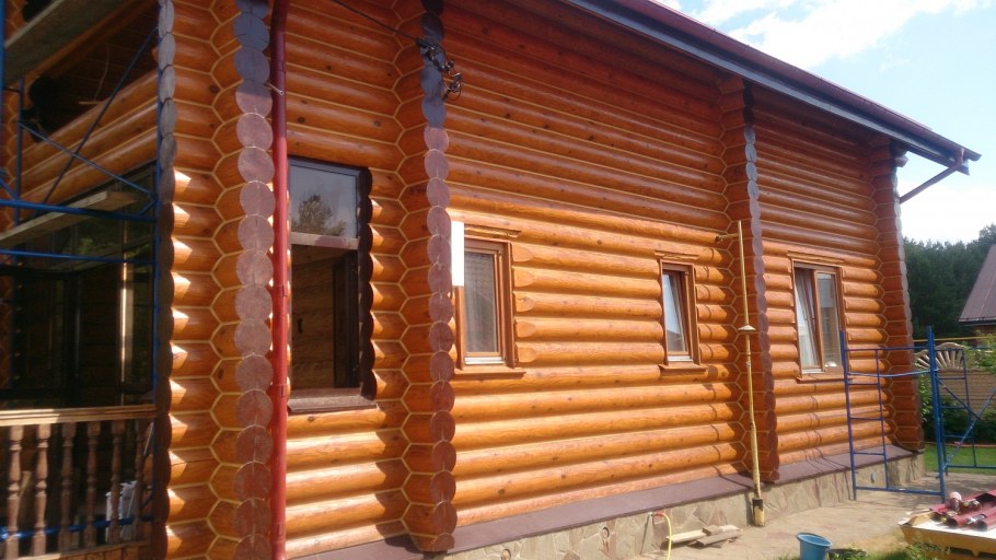 Тиккурила 5064 оцилиндрованного бревна