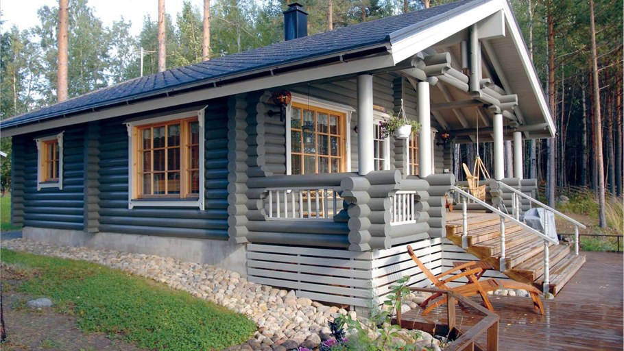 Срубный дом Финляндия