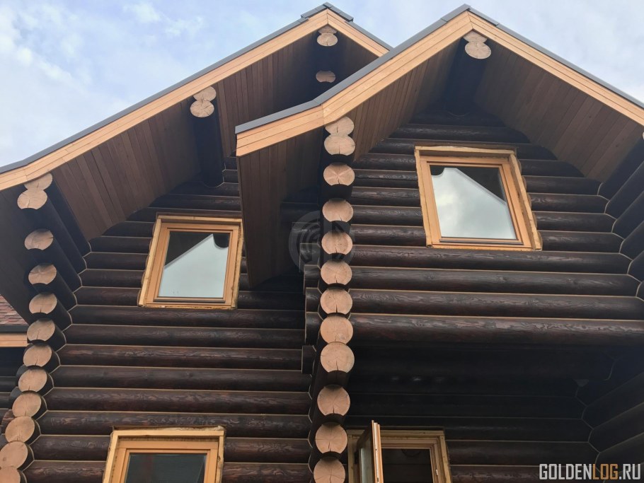 Тиккурила 5064 оцилиндрованного бревна