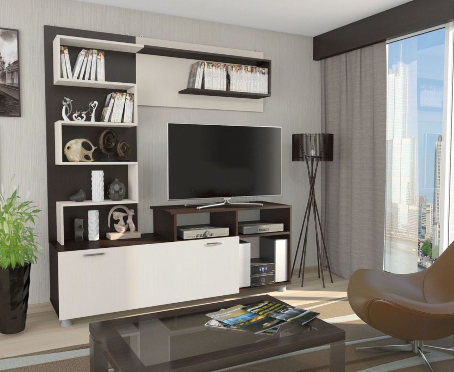 Стенка для зала в квартире