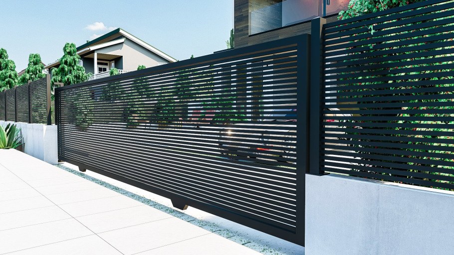 Concrete Fences Street Design