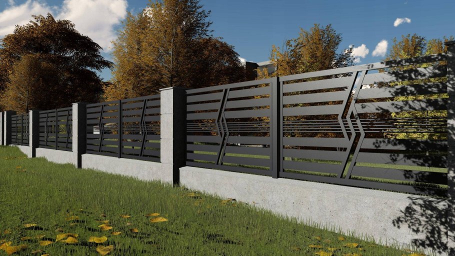 Красивый забор