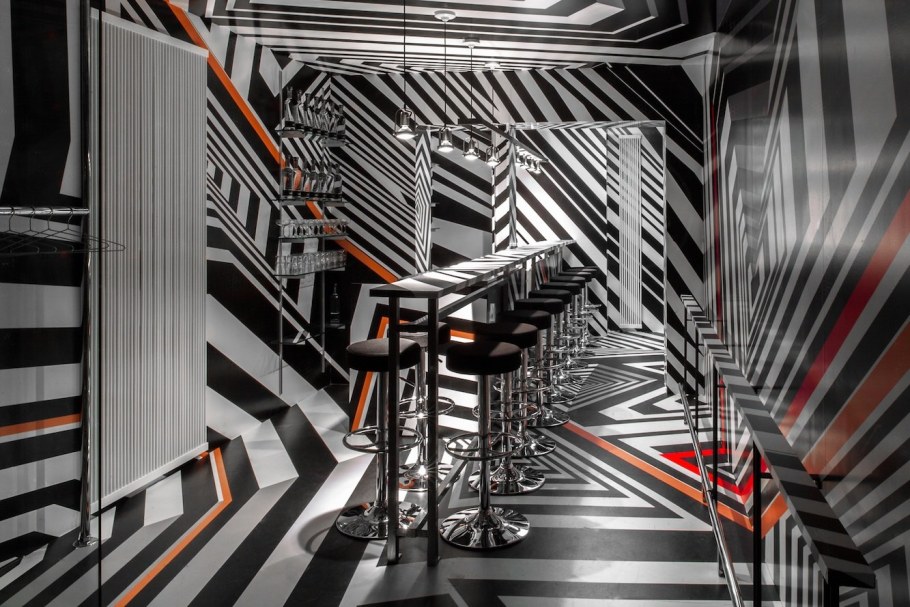 Геометрические иллюзии в интерьере