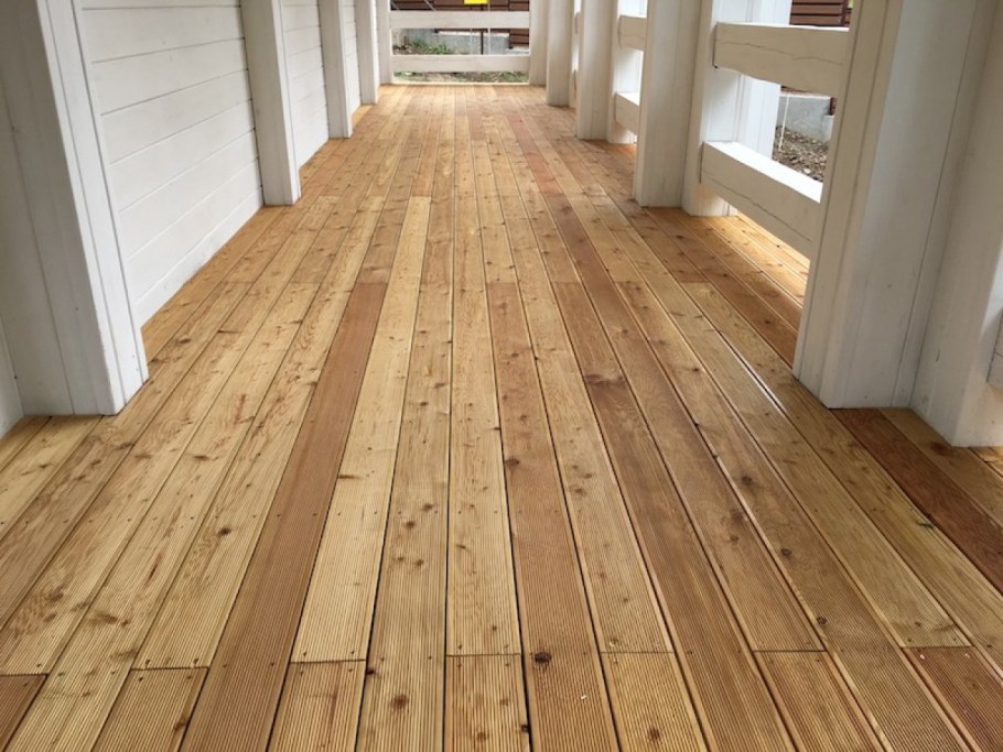 Сибирская лиственница терраса