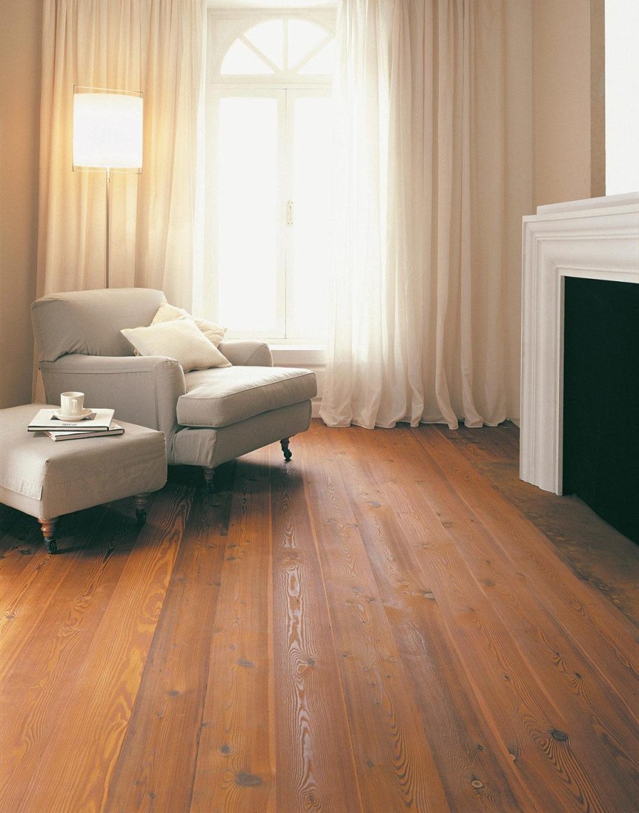 Пол из лиственницы