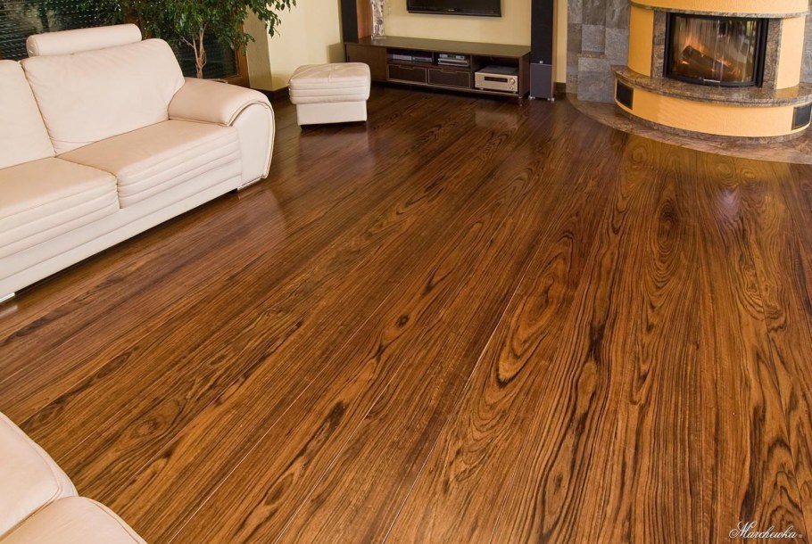 Деревянный пол из лиственницы