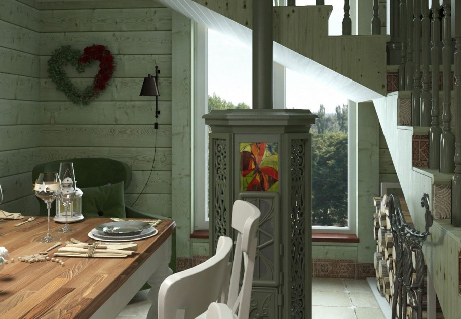 Интерьер дачи в стиле Прованс