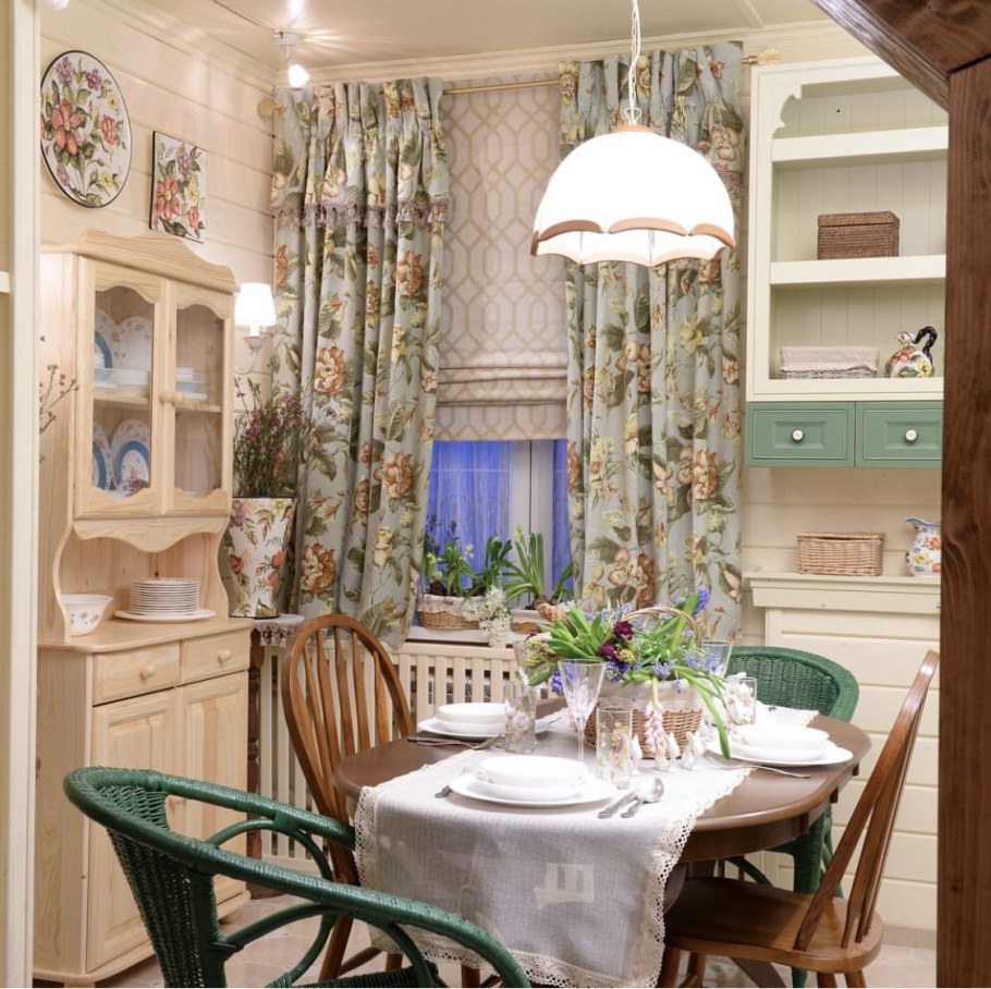 Деревенский стиль в интерьере