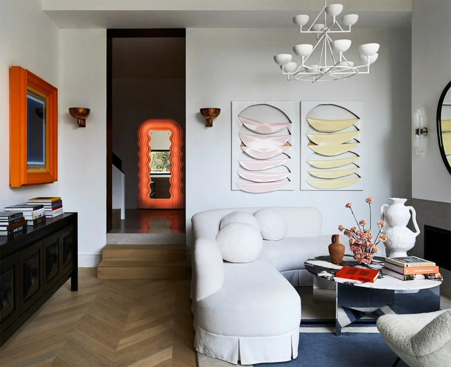 Модные оттенки стен в интерьере 2023 года