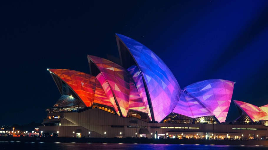Оперный театр в Сиднее внутри